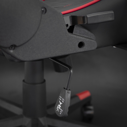 White Shark Racer-Two, gaming stolica, crno/crvena