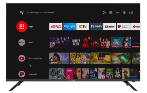 VIVAX 43" IMAGO A Series 43UHD10K, UHD, Android Smart TV