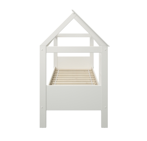Drveni dječji krevet Finn Low s ladicom - bijeli - 200*90 cm