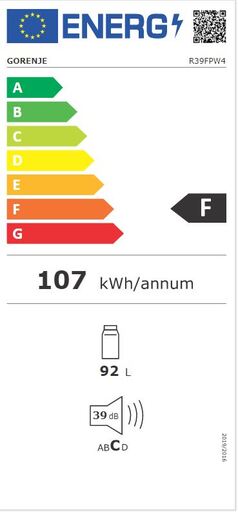Gorenje frižider R39FPW4