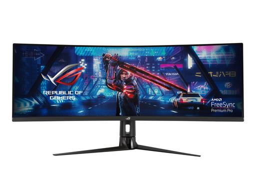 ASUS 49" gaming monitor ROG Strix XG49VQ, DFHD, 144Hz, VA, zakrivljeni