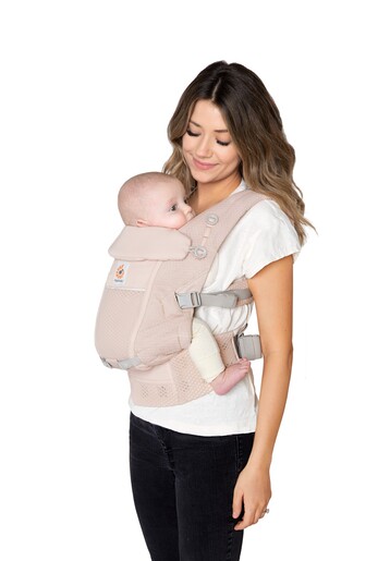 Ergobaby Adapt Soft Flex Mesh nosiljka, Pink Quartz