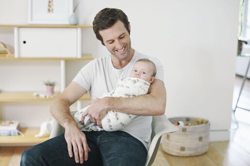 Ergobaby dekica za zamatanje - Swaddler, Slonići