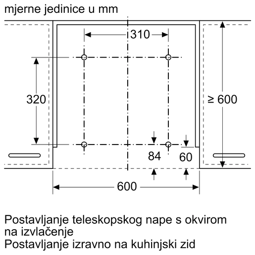 Bosch pribor za napu DSZ4660