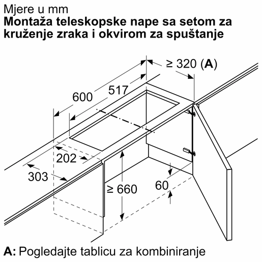 Bosch pribor za napu DSZ4660