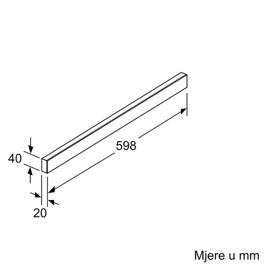 Bosch pribor za napu DSZ4682