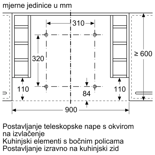 Bosch pribor za napu DSZ4961