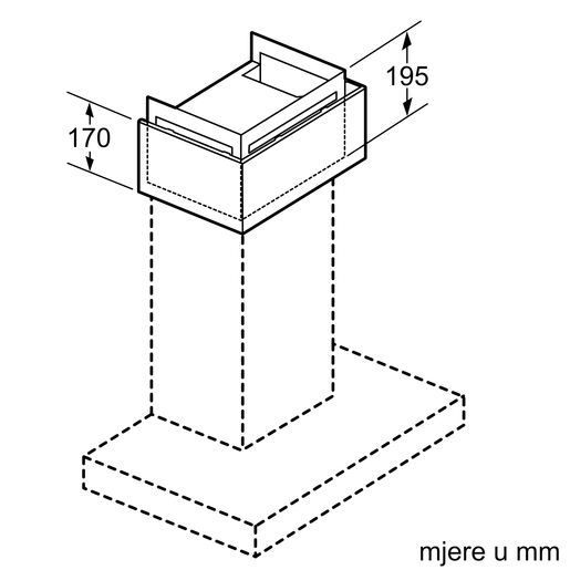 Bosch komplet za recirkulaciju zraka DWZ1FX5D1