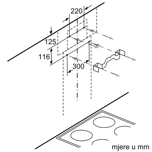 Bosch komplet za recirkulaciju zraka DWZ2CX5C6