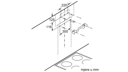 Bosch komplet za recirkulaciju zraka DWZ2FX5D1