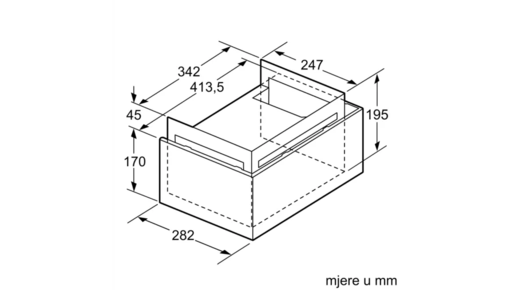 Bosch komplet za recirkulaciju zraka DWZ2FX5D1