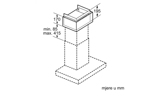 Bosch komplet za recirkulaciju zraka DWZ2FX5D1