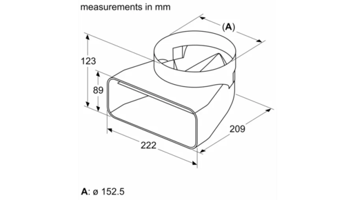 Bosch kanal za adapter HEZ9VDSI1