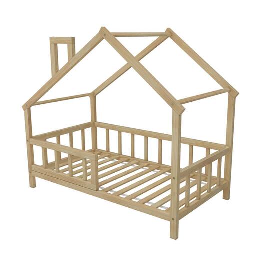 Dječji krevet ACMA House 3 natur 160x80