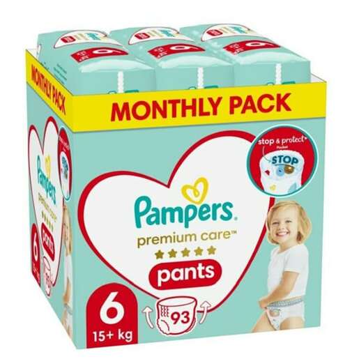 Pampers Pants, MSB, S6, 93 kom