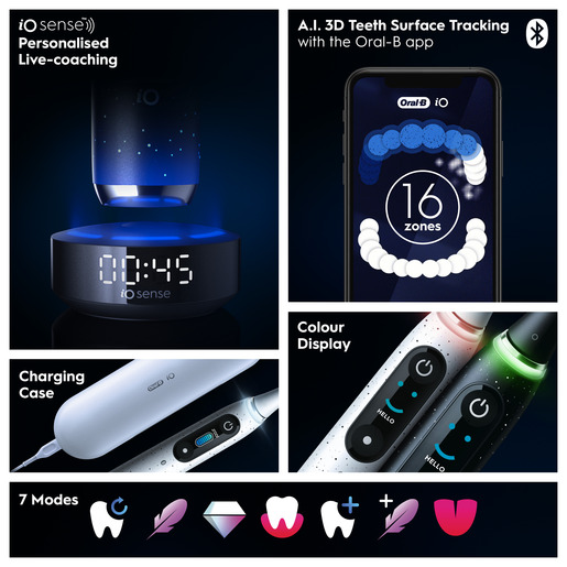 Oral-B električna četkica iO10 COSMIC BLACK
