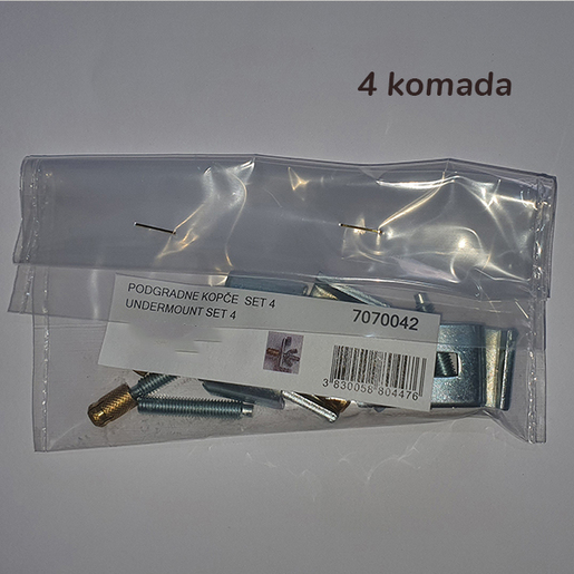 SHR kopče za podpultnu ugradnju 7070042