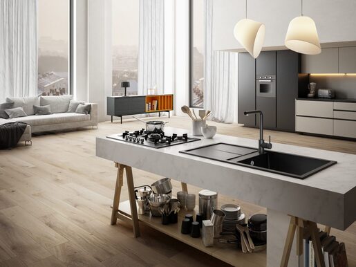 SHR Unico 480 Bianco Antico sudoper