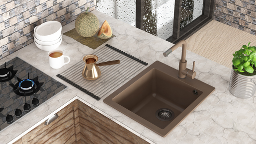 Helika Simplex SQS100-W Mocha sudoper