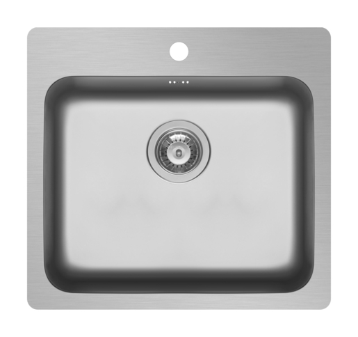 SHR Zeria 60 sudoper + Forte slavina, krom, set