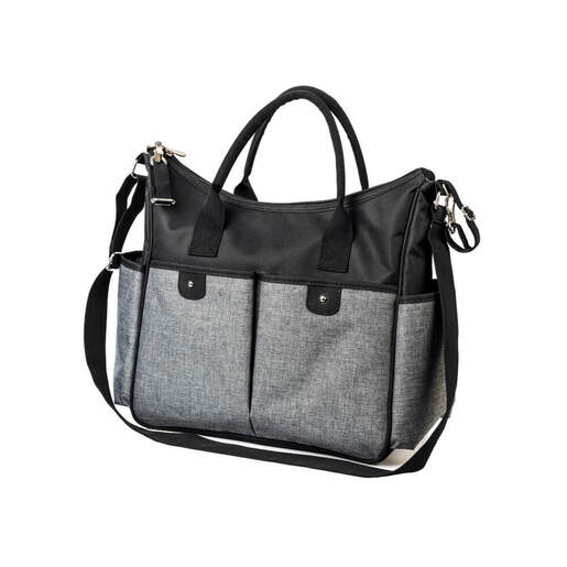 BabyOno torba za mame SO CITY Black