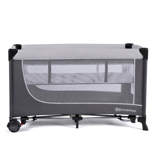 Kinderkraft Putni krevetić LEODY, siva