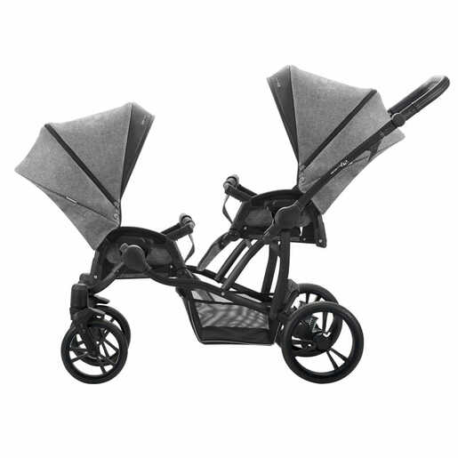 Bebetto dječja kolica za blizance FOR2, boja LJ195 3u1 B