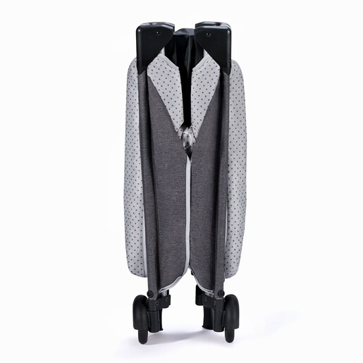 Kinderkraft Putni krevetić LEODY s dodacima, siva