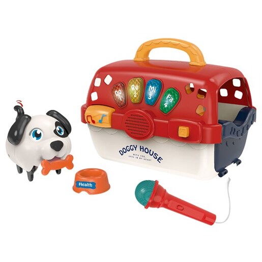 KAZOO psić na glasovno upravljanje  s psećom kućicom/glazbenom kutijom