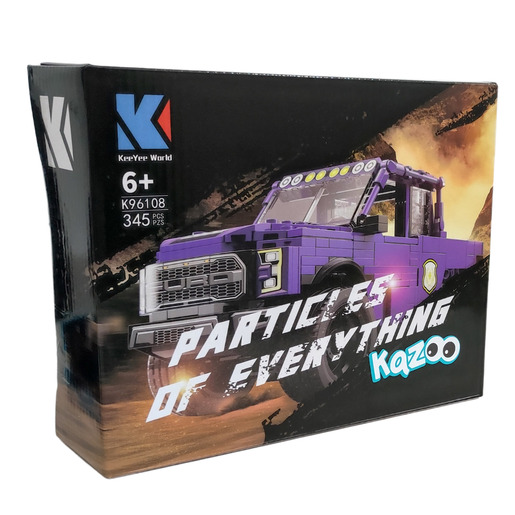 KAZOO auto slagalica na daljinsko upravljanje kamionet, ljubičasti