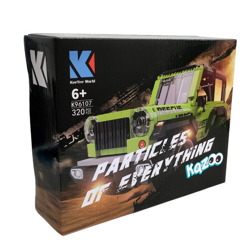 KAZOO auto slagalica na daljinsko upravljanje KAZOO jeep, zeleni