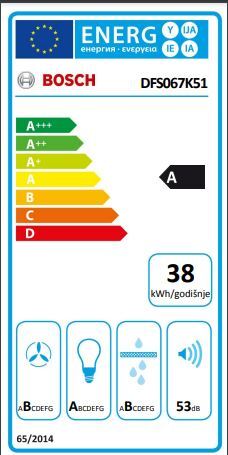 Bosch napa DFS067K51