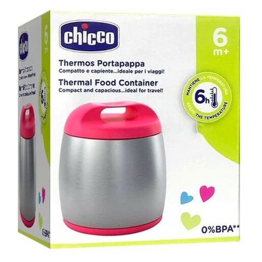 Chicco termo posudica 350 ml roza