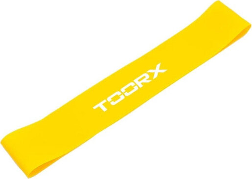 TOORX elsatična guma za vježbanje  light, 30 cm, žuta