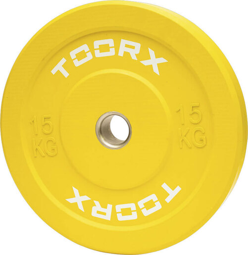 TOORX uetg, olimpijski 15 kg, žuti