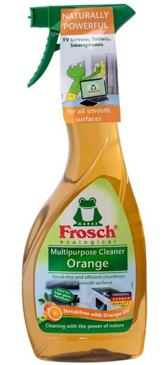Frosch bioalkohol za razne površine, naranča, 500ml