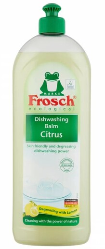 Frosch deterdžent za ručno pranje suđa, citrus, 750ml