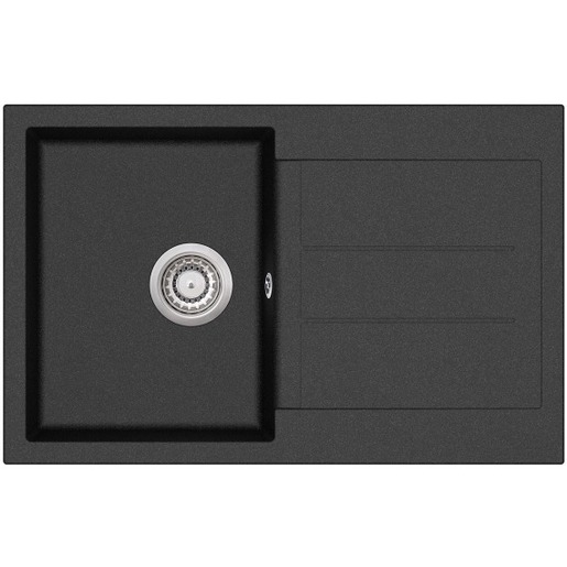 Helika Tesa sudoper SQT101-W + C02 slavina crna