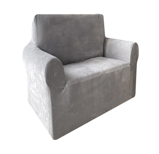 Navlaka za fotelju siva