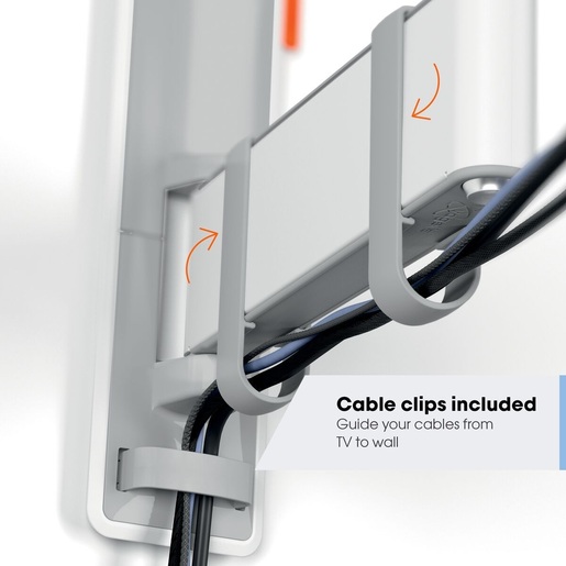 Vogel's zidni nosač, nagibni sa zglobom, TVM3443WH (32-65"/25kg/400x400)