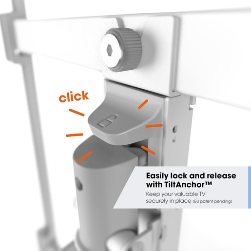 Vogel's zidni nosač, nagibni sa zglobom, TVM3443WH (32-65"/25kg/400x400)