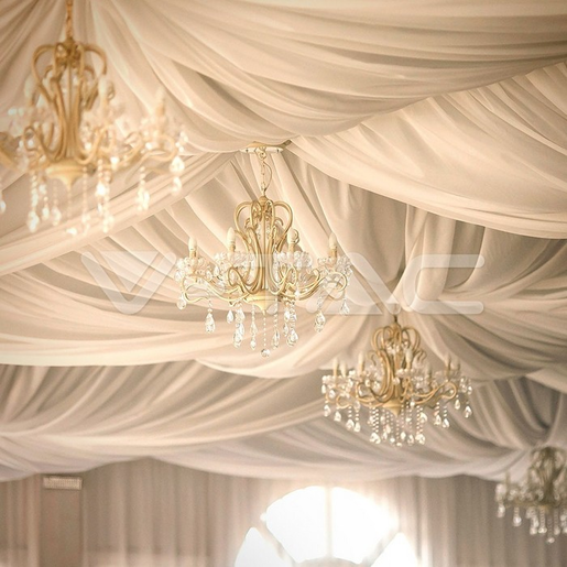 V-TAC LED žarulja - 4.5W E14 svijeća 4000K, 3 kom