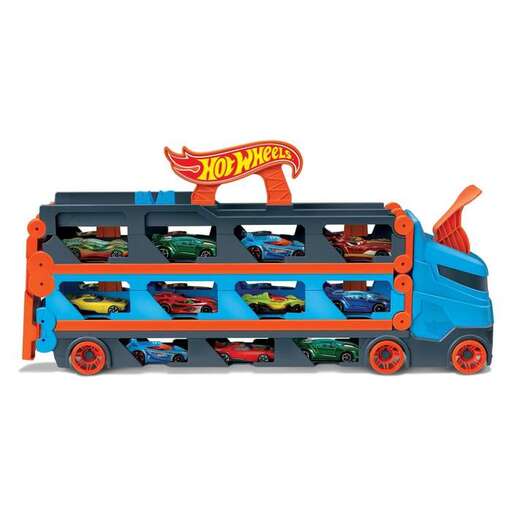 Hot wheels kamion i trkaća staza 2u1