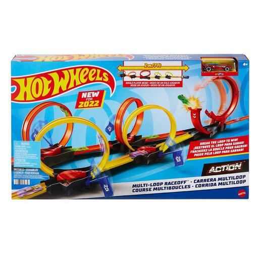 Hot wheels staza s visestrukim petljama