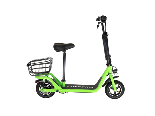 MANTA električni skuter FLINSTON, 10", crno zeleni