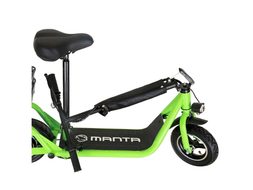 MANTA električni skuter FLINSTON, 10", crno zeleni