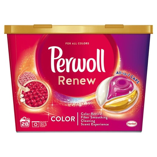 Perwoll Renew&Care caps Color 