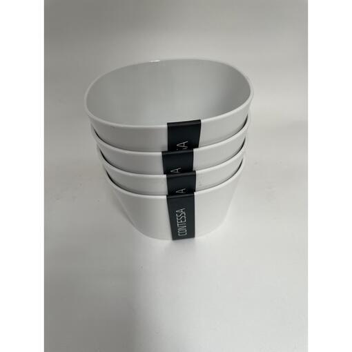 SKAZA bijeli set od 4 zdjelice za snack Mojito Contessa