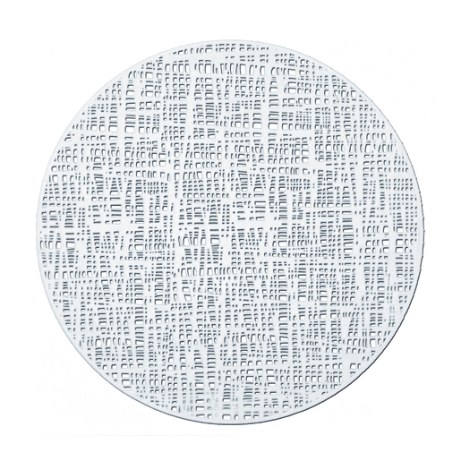 Zeller Podmetač SCRIBLE, PVC ,bijeli, 27008