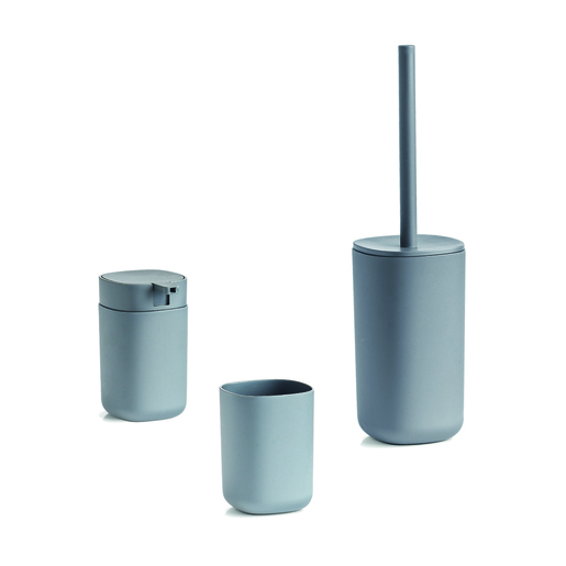 Zeller Dozator za sapun, plastični, antracit, 7,3 x 9,4 x 12,1 cm, 18846